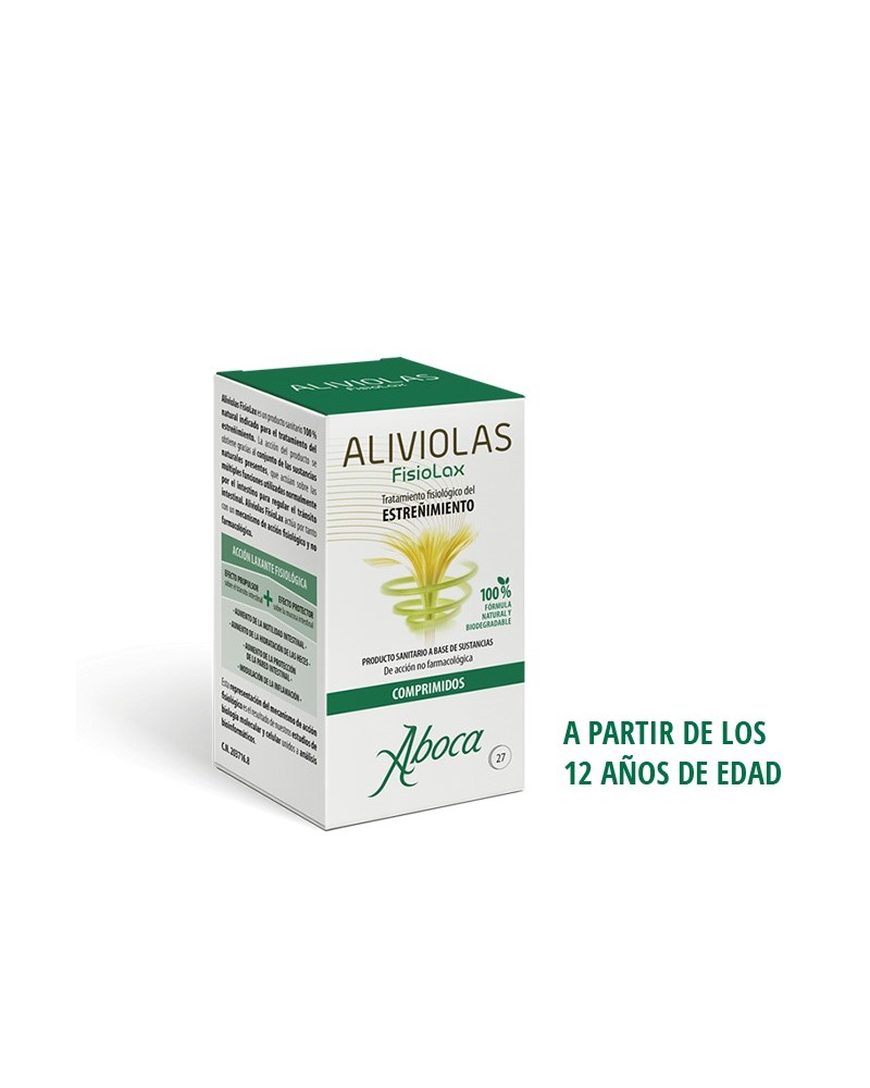 ABOCA ALIVIOLAS FISIOLAX  27 COMPRIMIDOS