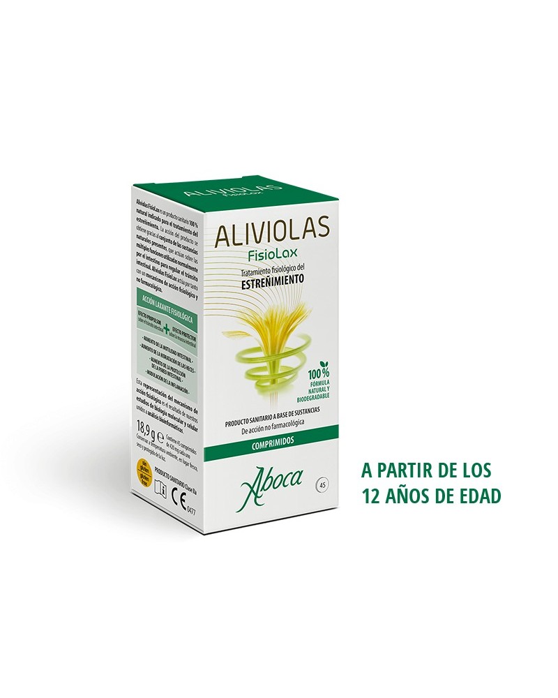 ABOCA ALIVIOLAS FISIOLAX  45 COMPRIMIDOS
