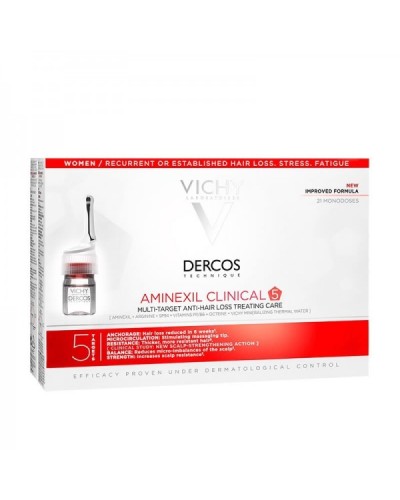 DERCOS AMINEXIL CLINI XP MUJER 21X