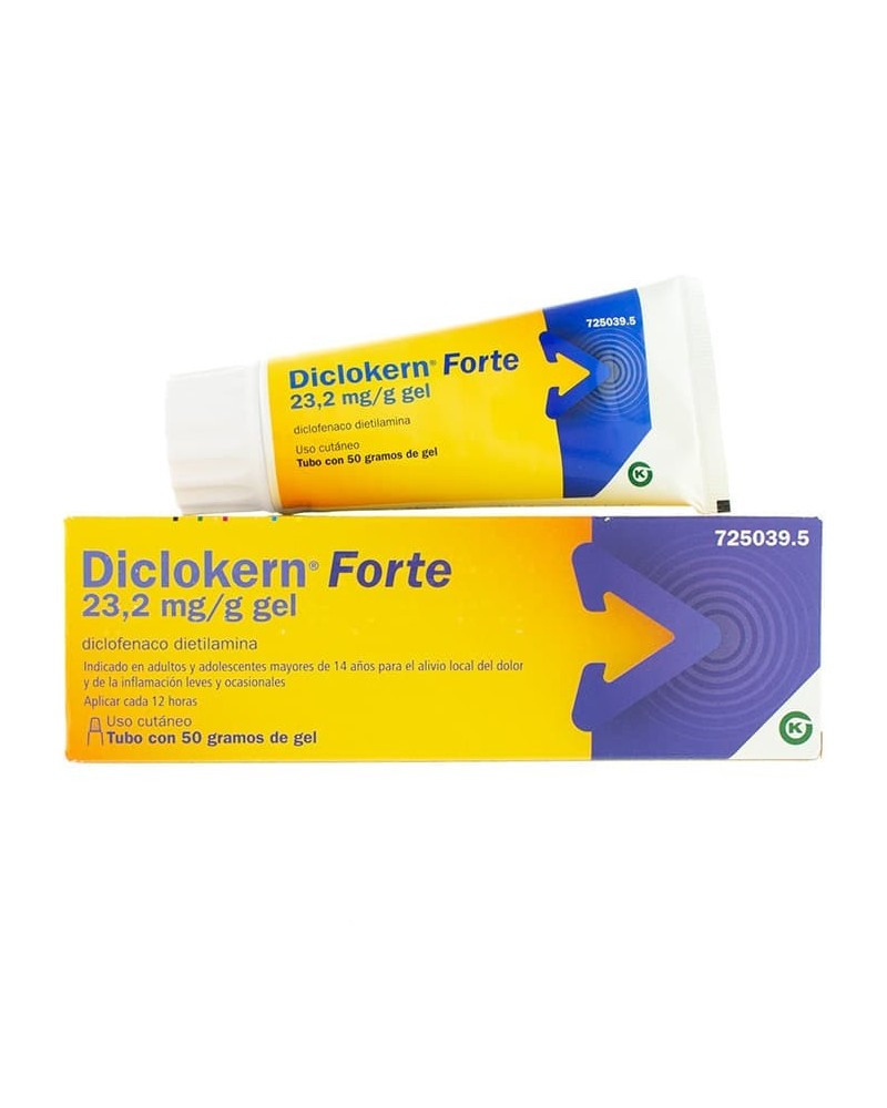 DICLOKERN FORTE 23,2 MG 50 G GEL