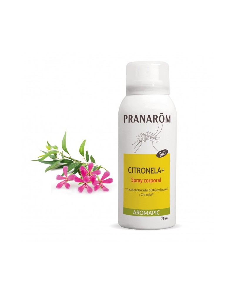 PRANAROM AROMAPIC SPRAY CUERPO CITRONELA BIO 75+25ML