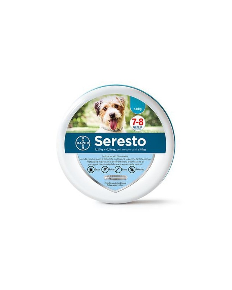 SERESTO COLLAR 1,25 G+0,56 G P/PERROS HASTA 8 KG VET