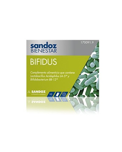 SANDOZ BIENESTAR BIFIDUS 10 SOBRES