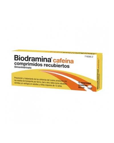 BIODRAMINA CAFEINA 12 COMP