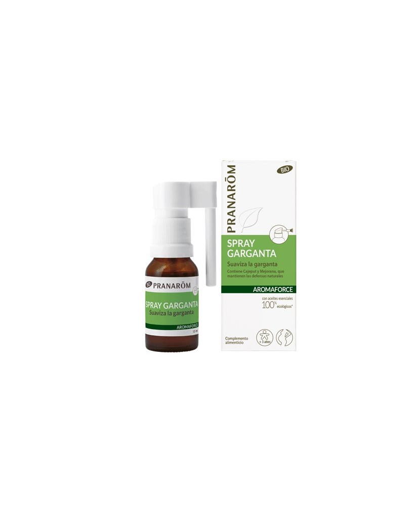PRANAROM AROMAFORCE BIO SPRAY GARG 15ML