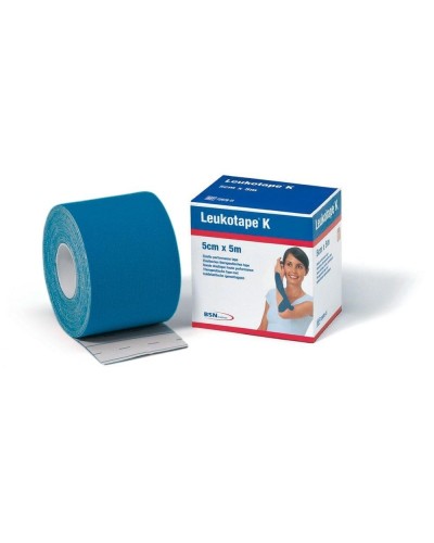 LEUKOTAPE-K CINTA ADH 5MX5CM AZUL