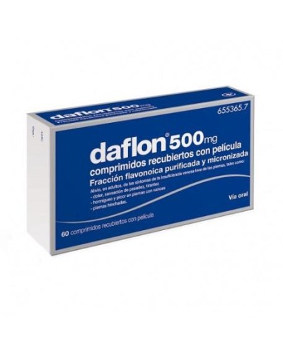 DAFLON 500 MG 60 COMP RECU