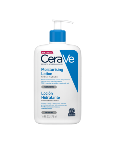 CERAVE LOCION HIDRATANTE PIEL SECA 473 ML        