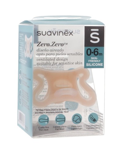 SUAVINEX CHUPETE SILICONA ZERO 0-6M                        