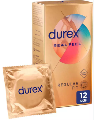 DUREX PRESERVATIVO REAL FEEL 12 U