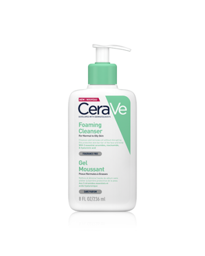 CERAVE LIMPIADOR ESPUMOSO 236ML