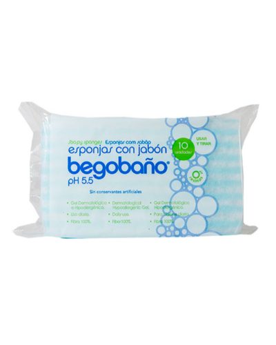 BEGOBAÑO ESPONJA GEL DERMATOLO 10U