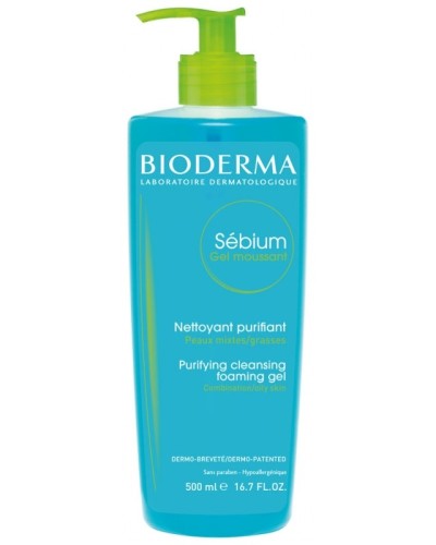SEBIUM GEL MOUSSANT BIODERMA 500 ML
