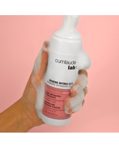CUMLAUDE CLX HIG INTIMA MOUSSE 165 ML                       