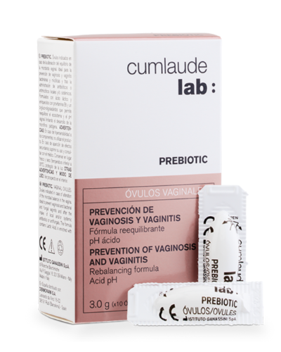 CUMLAUDE PREBIOTIC 10 OVULOS VAGINALES