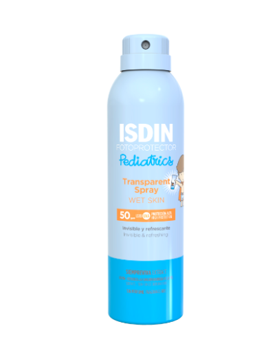 ISDIN FOTOPROTECTOR PEDIATRICS SPRAY TRANSPARENTE WET FPS50 250 ML