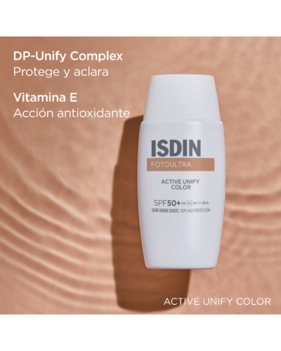 ISDIN FOTOPROTECTOR ACTIVE UNIFY COLOR FOTOULTRA 100 50ML