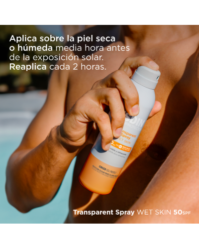 ISDIN FOTOPROTECTOR WET SKIN TRANSPARENTE SPRAY SPF50 250 ML