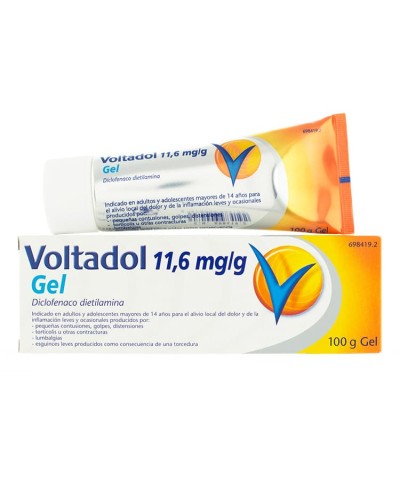 VOLTADOL 11,6 MG/G GEL 100 G