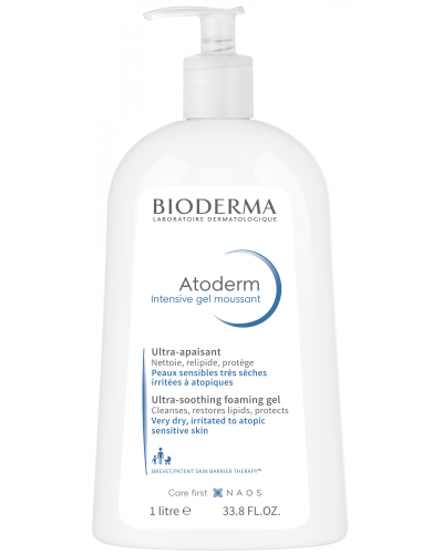 BIODERMA ATODERM INTENSIVE GEL MOUSSANT 1L
