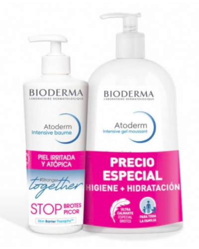 BIODERMA ATODERM INTENSIVE BAUME 500ML + GEL INTENSIVE 1L
