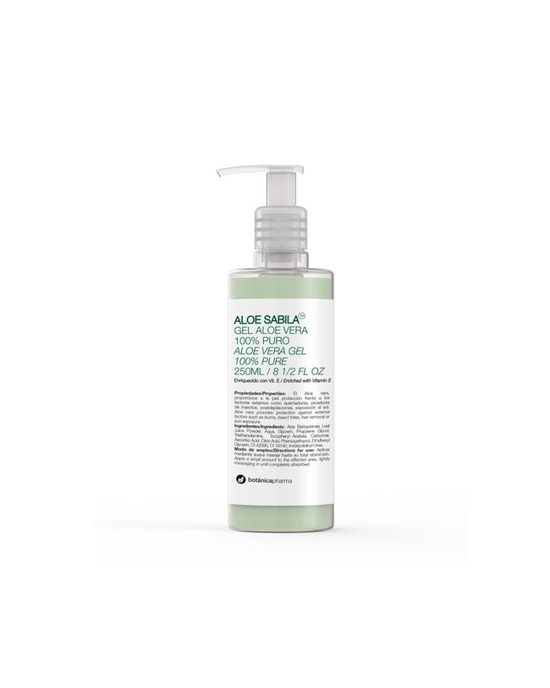 ALOE SABILA GEL ALOE VERA 100% BOTANICAPHARMA  250 ML