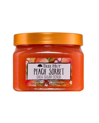 TREE HUT EXFOLIANTE PEACH SHORBET 510G