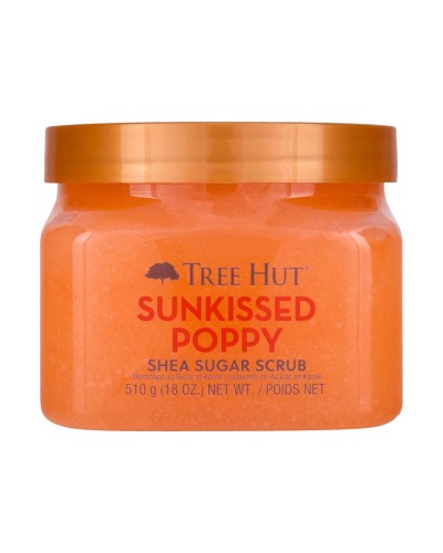 TREE HUT EXFOLIANTE SUNKISSED POPPY 510G