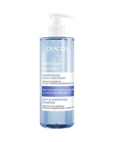 VICHY DERCOS CHAMPU MINERAL SUAVE 400 ML