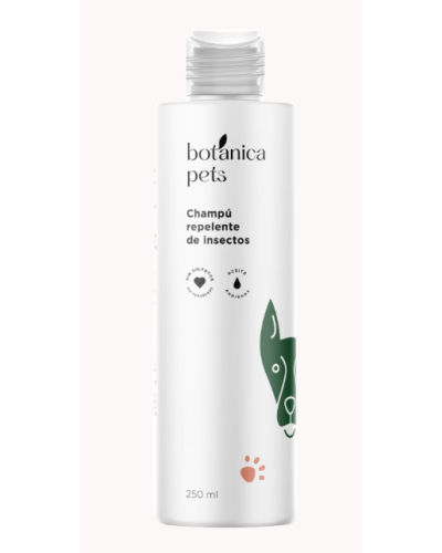 BOTANICAPETS CHAMPU REPELENTE DE INSECTOS 250ML