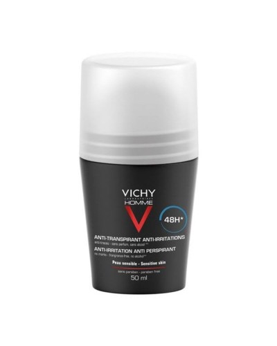 VICHY HOMME DESOD BOLA P/SENSI50ML