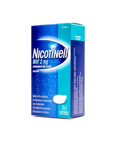 NICOTINELL MINT 2 MG 36 COMP CHUPA