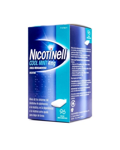 NICOTINELL MINT 4 MG 96 CHICLES