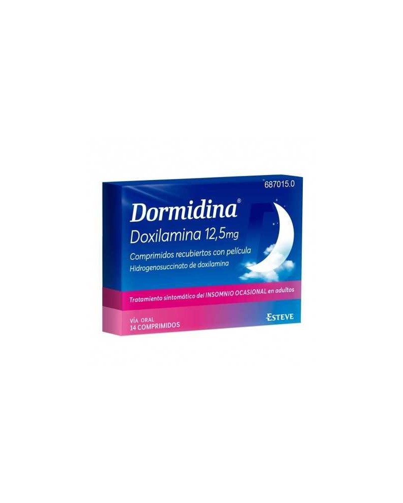 DORMIDINA 12,5 MG 14 COMP