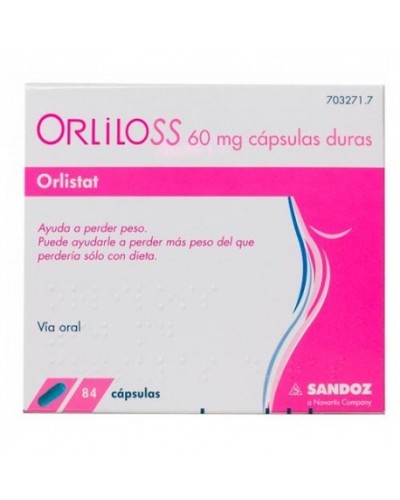ORLILOSS 60 MG 84 CAPS