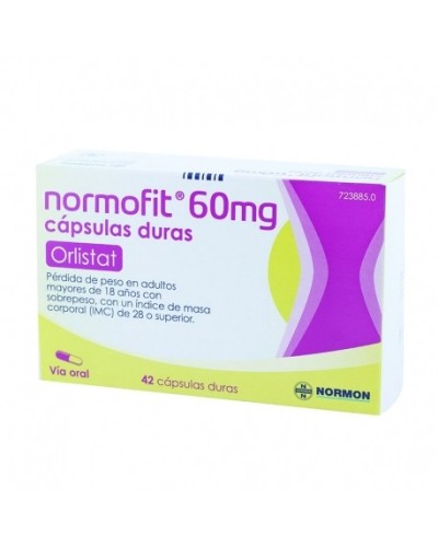 NORMOFIT 60 MG 42 CAPS
