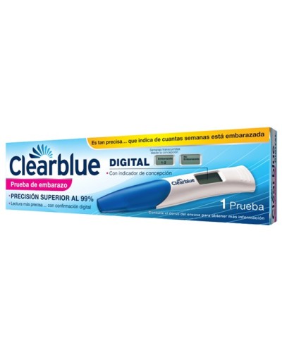 CLEARBLUE TEST EMBARAZO DIGITAL 1 U