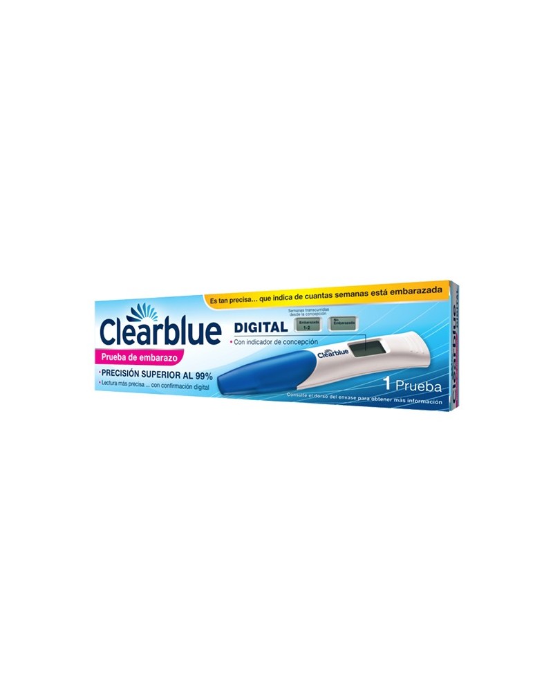 CLEARBLUE TEST EMBARAZO DIGITAL 1 U