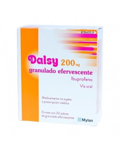 DALSY 200 MG 20 SOBRES EFERV
