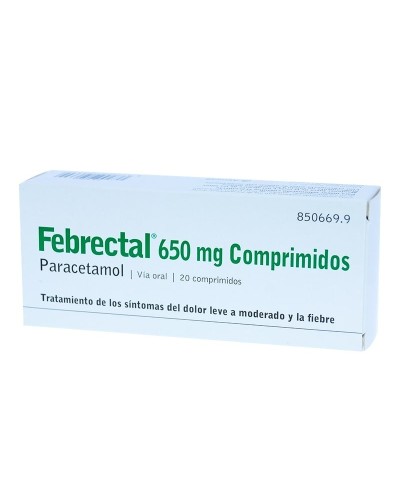 FEBRECTAL SIMPLE 20 COMP