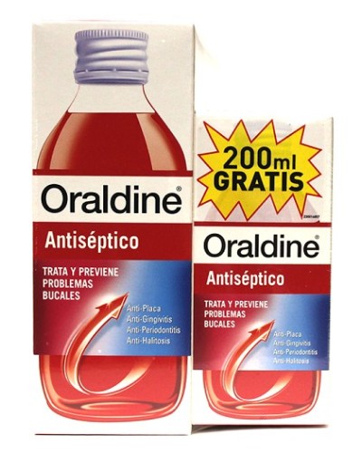 ORALDINE ANTISEPTICO 400ML+200ML