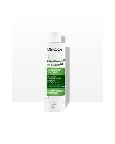 VICHY DERCOS CHAMPU ANTICASPA CABELLO GRASO 400ML