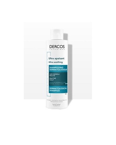 VICHY DERCOS CHAMPU ULTRA CALMANTE CABELLO NORMAL A GRASO 200ML