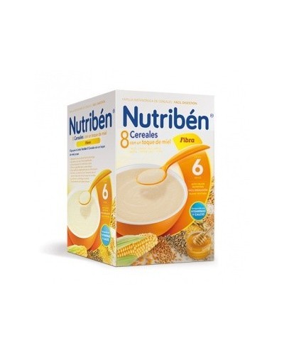 NUTRIBEN  8 CER MIEL FIBRA 600 G