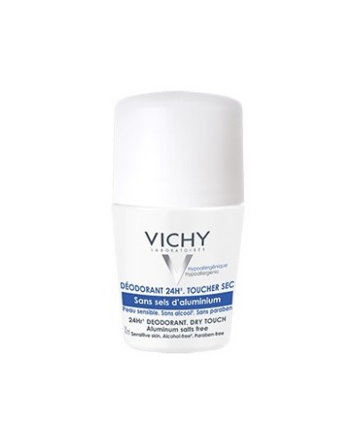 VICHY DESODORANTE BOLA SIN SALES DE ALUMINIO 50ML