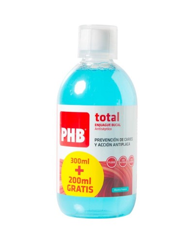 PHB ENJUAGUE BUCAL TOTAL 500 ML