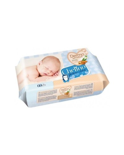 CHELINO TOALLITAS INF DERMO SENSITIVE 60 UN