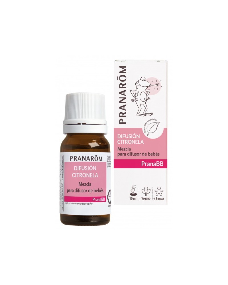 PRANAROM PRANABB DIFUSION CITRONELA 10ML                                              