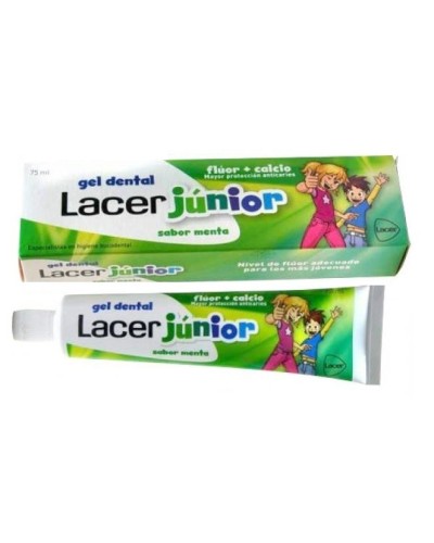 LACER GEL DEN JUNIOR MENTA 75 ML
