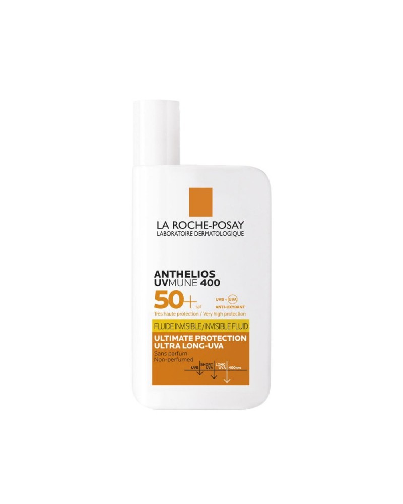 LA ROCHE POSAY ANTHELIOS FLUIDO INVISIBLE UV MUDE 400 50+ 50ML